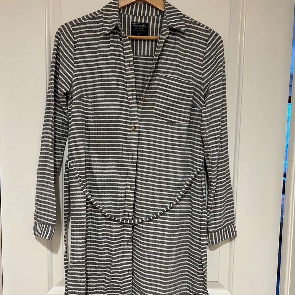 Abercrombie & Fitch Button Down Shirt Dress